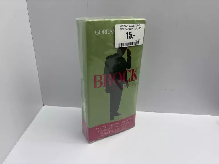 EAU DE TOILETTE GORDANO PARFUMS BROCK ELEGANT EDT AQUA MARINE 50ML SPRAY Olfactory group fresh/oceanic