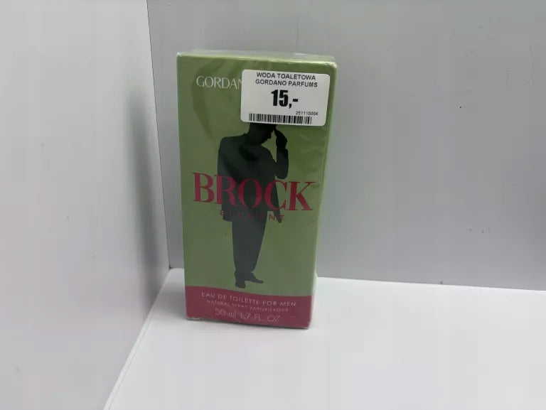 EAU DE TOILETTE GORDANO PARFUMS BROCK ELEGANT EDT AQUA MARINE 50ML SPRAY