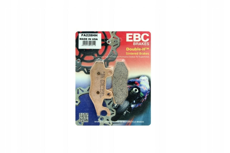 EBC BRAKE PADS MOTO YAMAHA YBR 125 ED (06-08) Customs tariff code 87083099