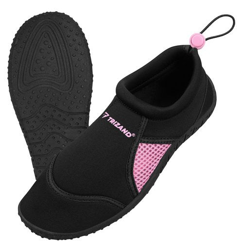 ECHINACEA SWIMMING WATER SHOES BEACH WOMEN QUICK-DRYING NON-SLIP Manufacturer code Buty do wody czarno-różowe 37,5mm Trizand