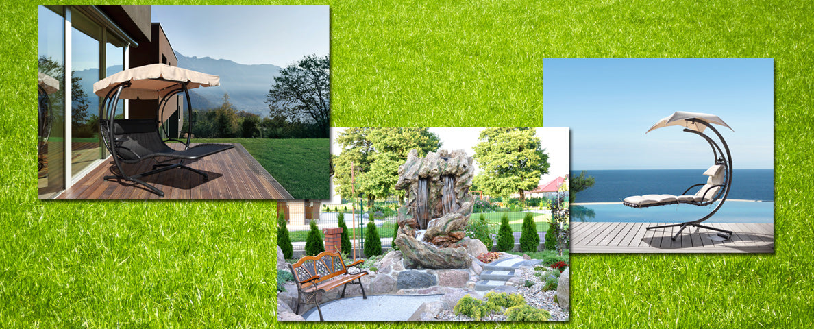 ECO GREEN APPLE EXPANDABLE GARDEN CHAIR Frame material synthetic material