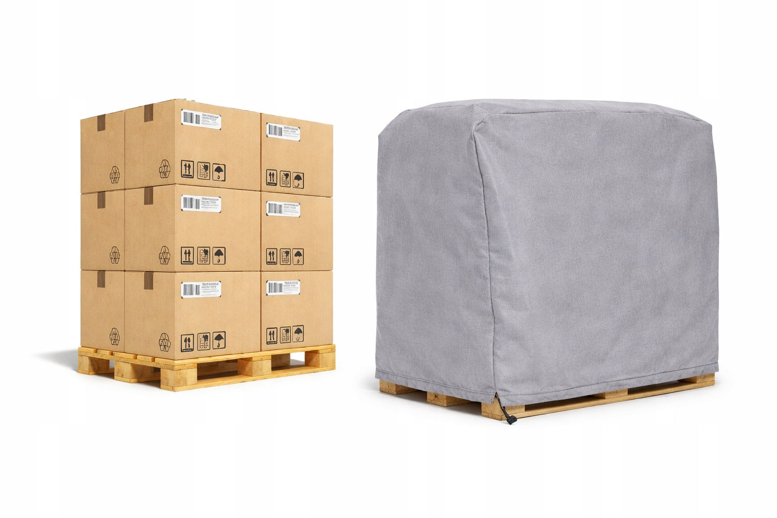 ECO protective cover for pallet 120 x 80 H 100 EVERY DIMENSION