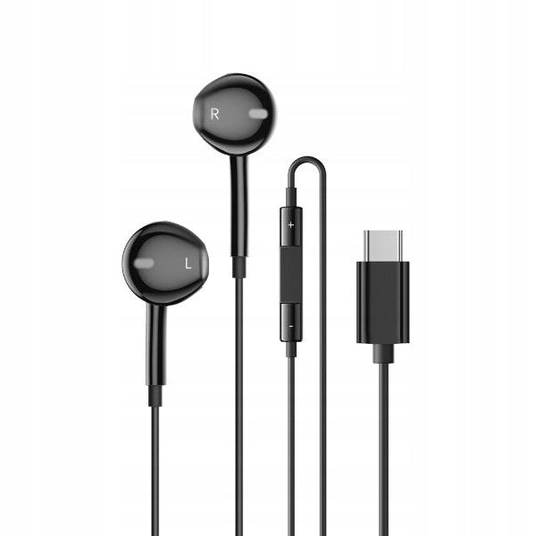 ECOBOX HEADPHONES UNIVERSAL COLORS TYPE-C BOX BLACK Brand Vega