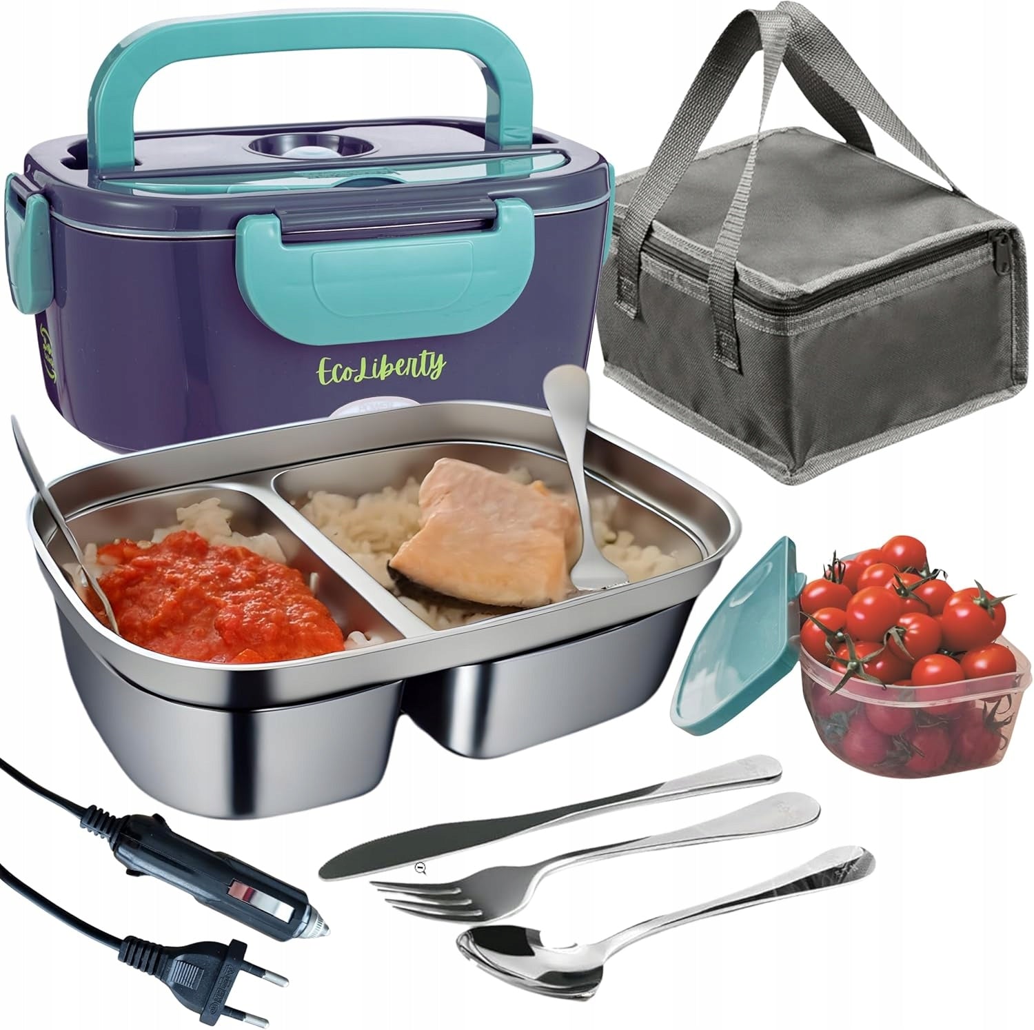 ECOLIBERTY ELECTRIC LUNCH BOX 80W 3W1 1.5L