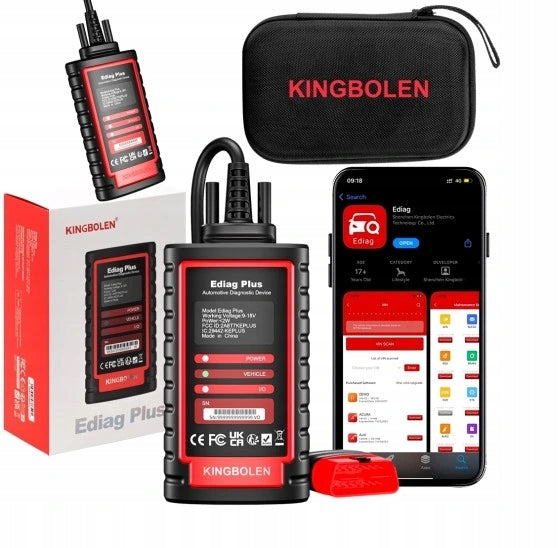EDIAG PLUS KINGBOLEN 2025 CAN FD TESTER FULL SOFTWARE Polish EUROPE EAN (GTIN) 5904954303109