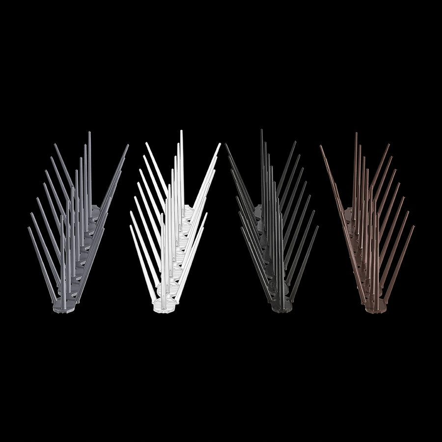 EFFECTIVE PLASTIC BIRD SPIKES PIGEONS 4 COLORS DURABLE AND SAFE Manufacturer code KOLCE PRZECIW PTAKOM , GOŁĘBIOM 4 KOLORY