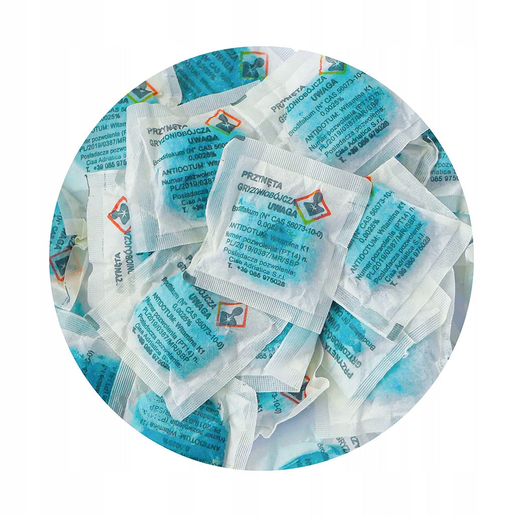EFFECTIVE POISON FOR MICE AND RATS STRONG BRODIFACOUM PASTE 1KG EAN (GTIN) 5905718015368