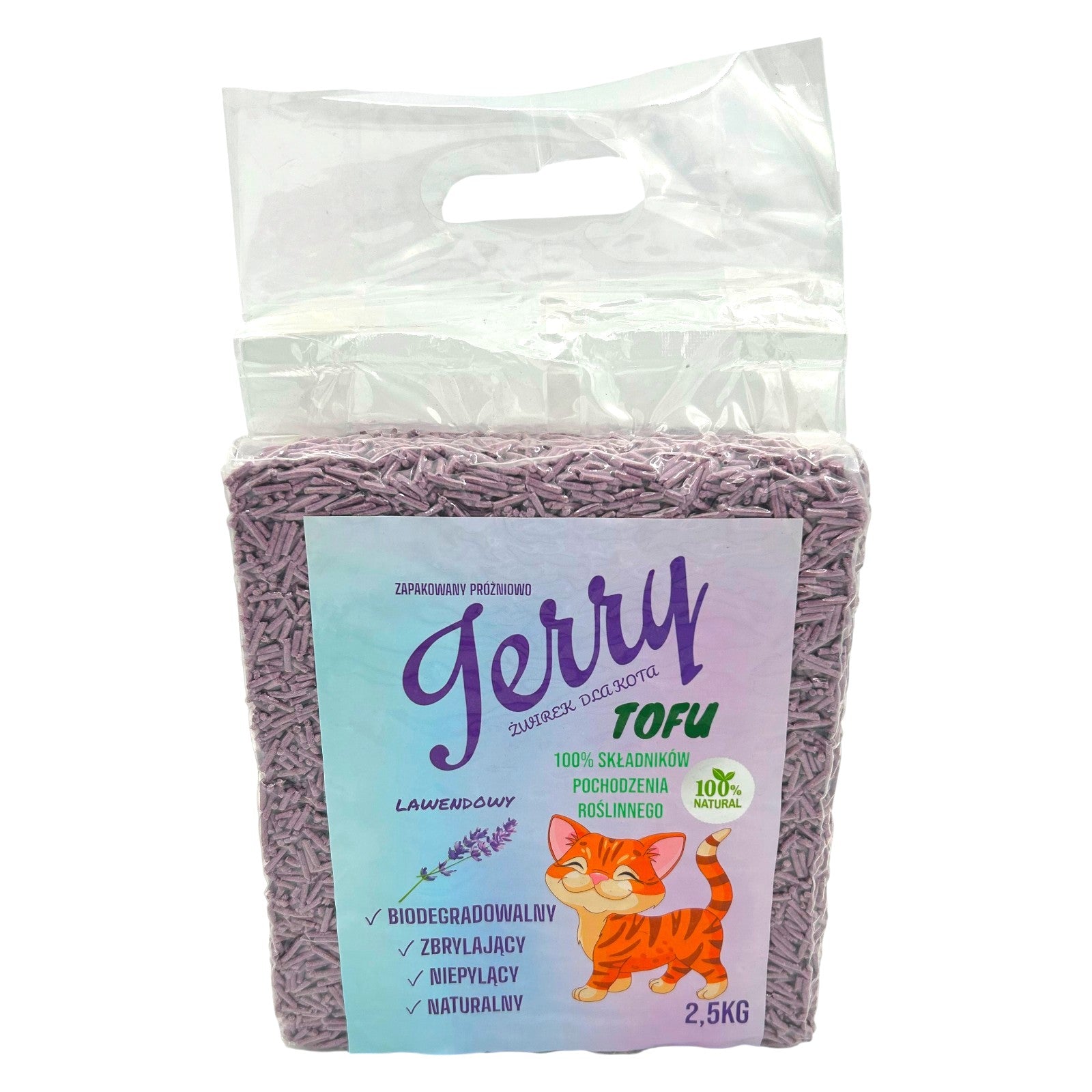 EFFICIENT cat litter 100% NATURAL and Eco-friendly Does not stick to paws Volume 4.3 l