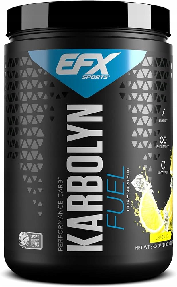 EFX Carbolin Fuel Fast and Long Release Carbohydrates without SUGAR! Energy