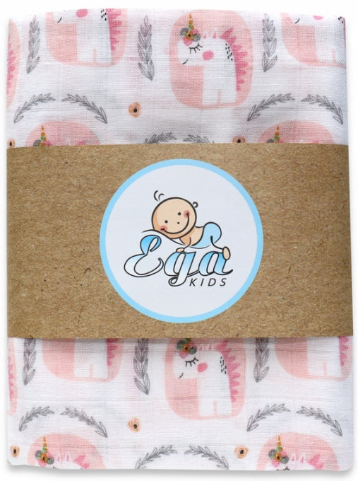 EGA Bamboo Diaper for Children 120/120 UNICORN 1 piece