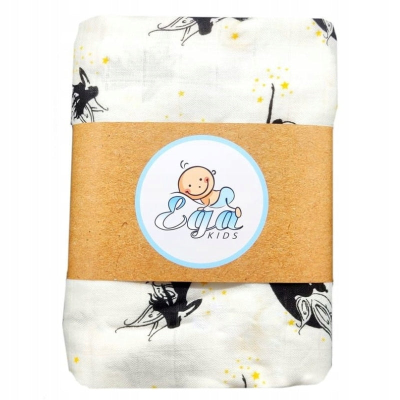 EGA KIDS LARGE DIAPER SOFT SWADDLE BAMBOO FAIRY 120/120 CM EAN (GTIN) 5907810518846
