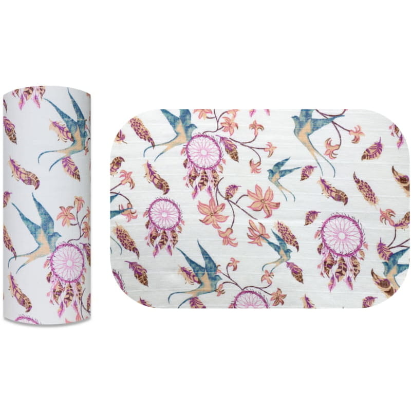 EGA KIDS SET OF PATTERNED TETRA DIAPERS 4 PCS. 70X80 CM EAN (GTIN) 5907810525929