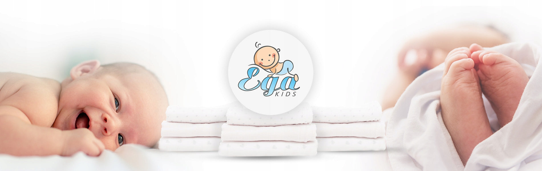 EGA MUSLIN DIAPER BLANKET SWADDLE Diaper 120x120 cm Manufacturer code 7497