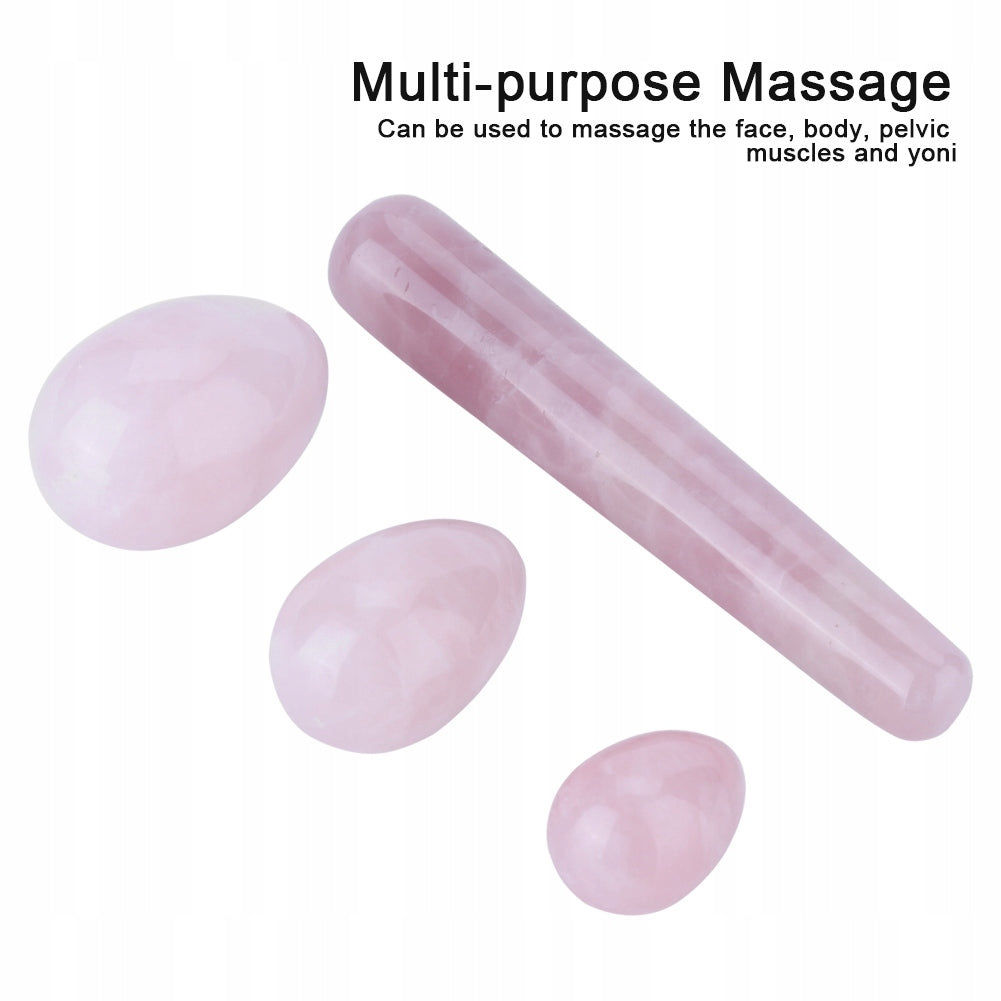 EGG | YONI | IONS | ROSE QUARTZ | SET Brand no brand