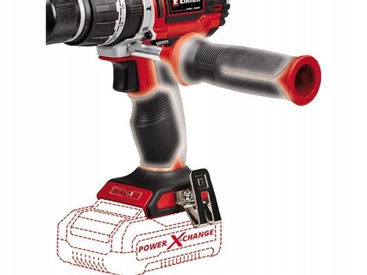 EINHELL CORDLESS HAMMER DRILL 18V BRUSHLESS TP-CD 18/60 Power supply rechargeable battery
