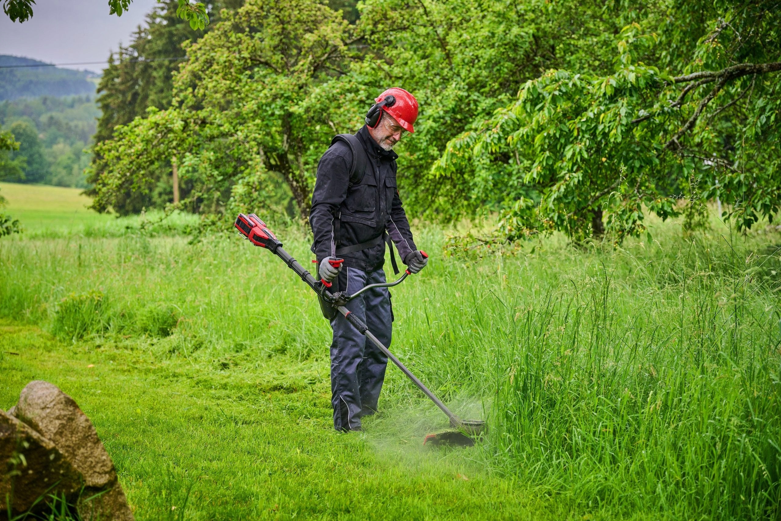 EINHELL TRIMMER 43cm CORDLESS SCYTHE 2x18V GP-BC 36/430 Li BL-Solo Cutting diameter 43 cm