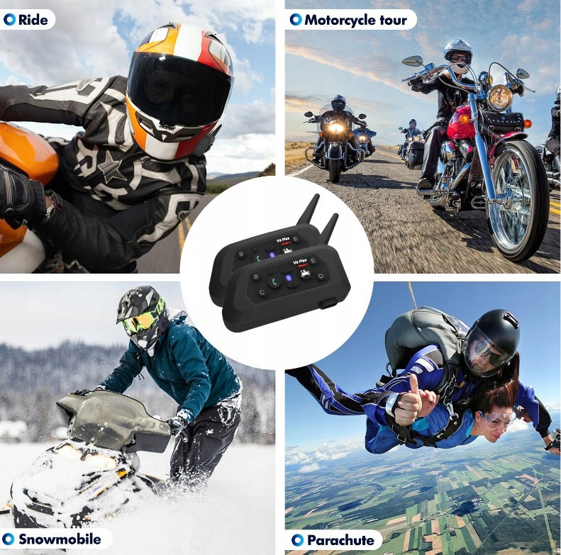 EJEAS V6 Pro Motorcycle Intercom, Bluetooth, 850mAh, 12h Manufacturer no brand