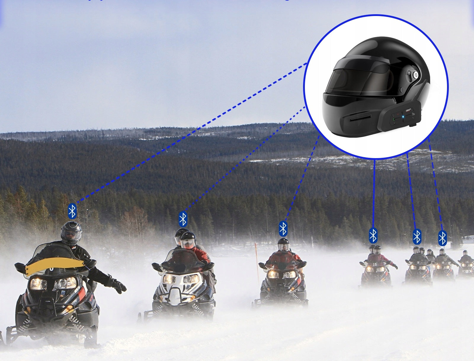 EJEAS V7 INTERCOM 800m MOTORCYCLE MOTOR BLUETOOTH 7 HELMET USERS APP EAN (GTIN) 5904553905773