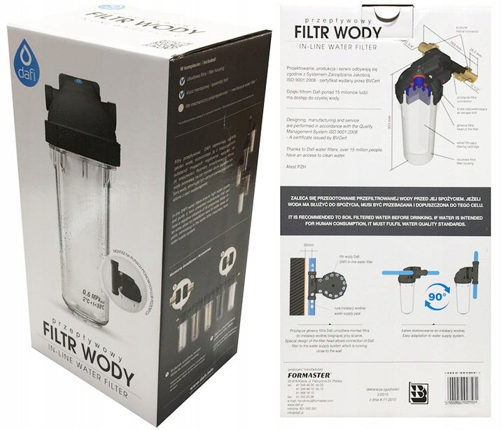 EKO-DAFI Water Flow Filter Housing+ Key Manufacturer code POZ00899