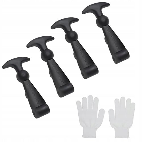 ELASTIC HANDLE FOR MASKS RUBBER 12 CM SHAPE T TOOL 4 PCS.