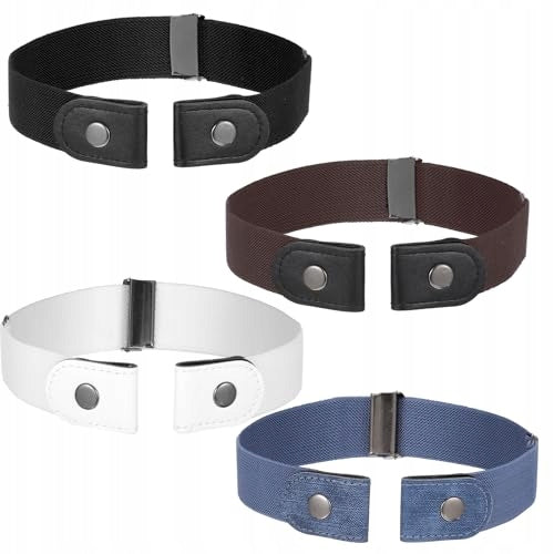 ELASTIC STRAP WITHOUT BUCKLE FOR WOMEN AND MEN ADJUSTABLE INVISIBLE 4 Brand no brand