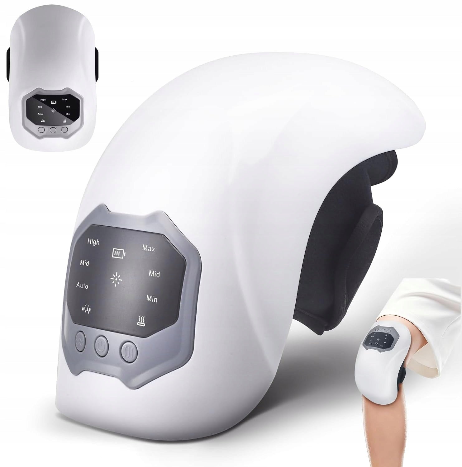 ELBOW KNEE MASSAGER REHABILITATION LASER CURRENTS HEATING 3 MODES MASSAGE