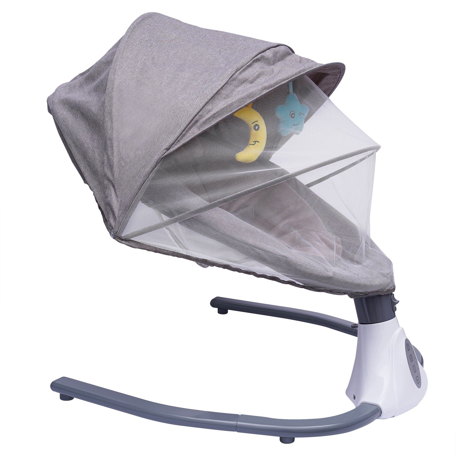 ELECTRIC 2-IN-1 SWING & BASSINET WITH BLUETOOTH