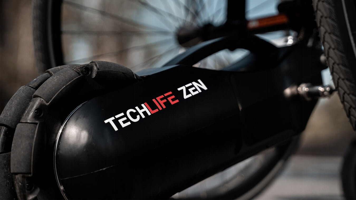 ELECTRIC ASSISTANT DRIVE ATTACHMENT FOR WHEELCHAIR ZEN Model Techlife ZEN