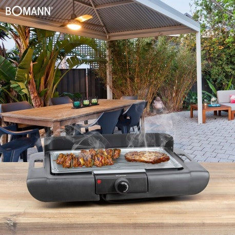 ELECTRIC BARBECUE GRILL BOMANN BQ622431 Dominant color black