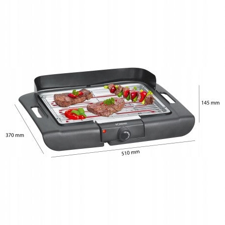 ELECTRIC BARBECUE GRILL BOMANN BQ622431 Safety thermally insulated housing