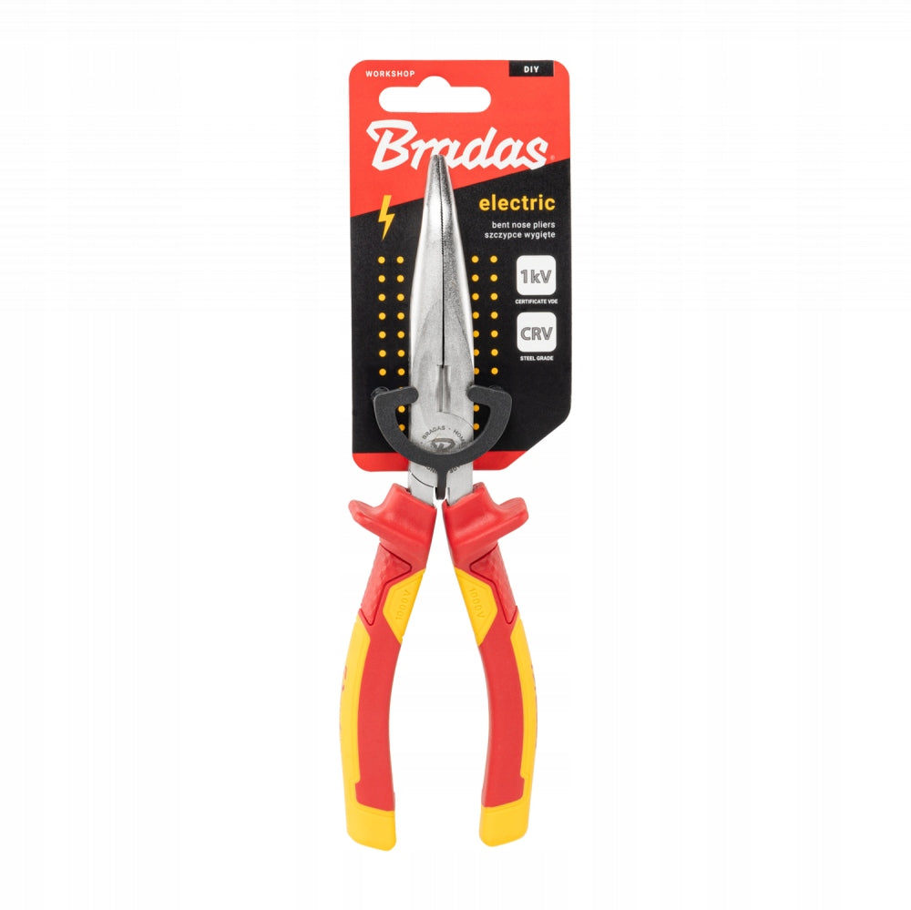 ELECTRIC BENT Pliers 200mm 1000V 1kV DIY-PL1013/8 Brand Bradas