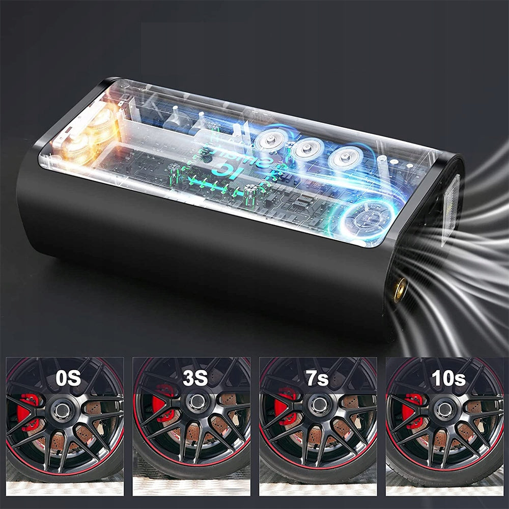 ELECTRIC BICYCLE PUMP FOR CAR BIKE COMPRESSOR POWERFUL 6000mAh Brand no brand