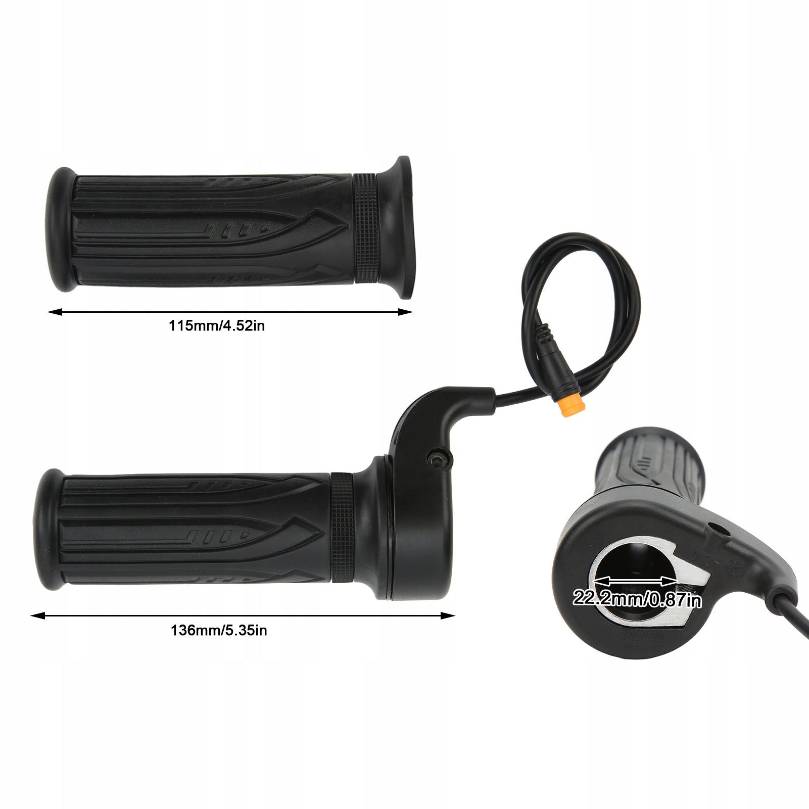 ELECTRIC BIKE ACCELERATION HANDLE PIPE DIAMETER 22,2 MM Manufacturer code 2716220078311