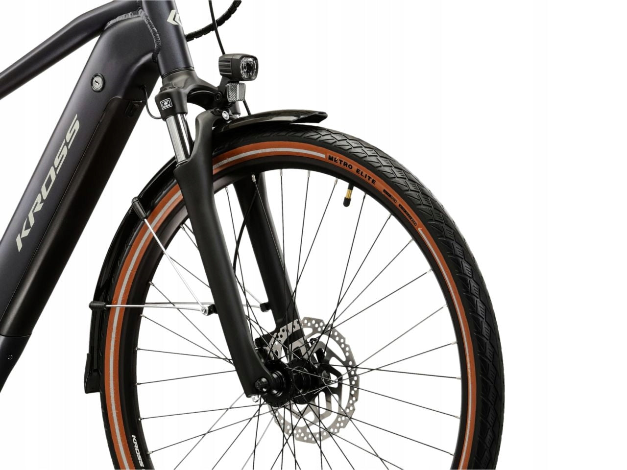 ELECTRIC BIKE E-BIKE KROSS TRANS HYBRID 1.0 522WH L 21 INCHES 2026 Frame size 17"