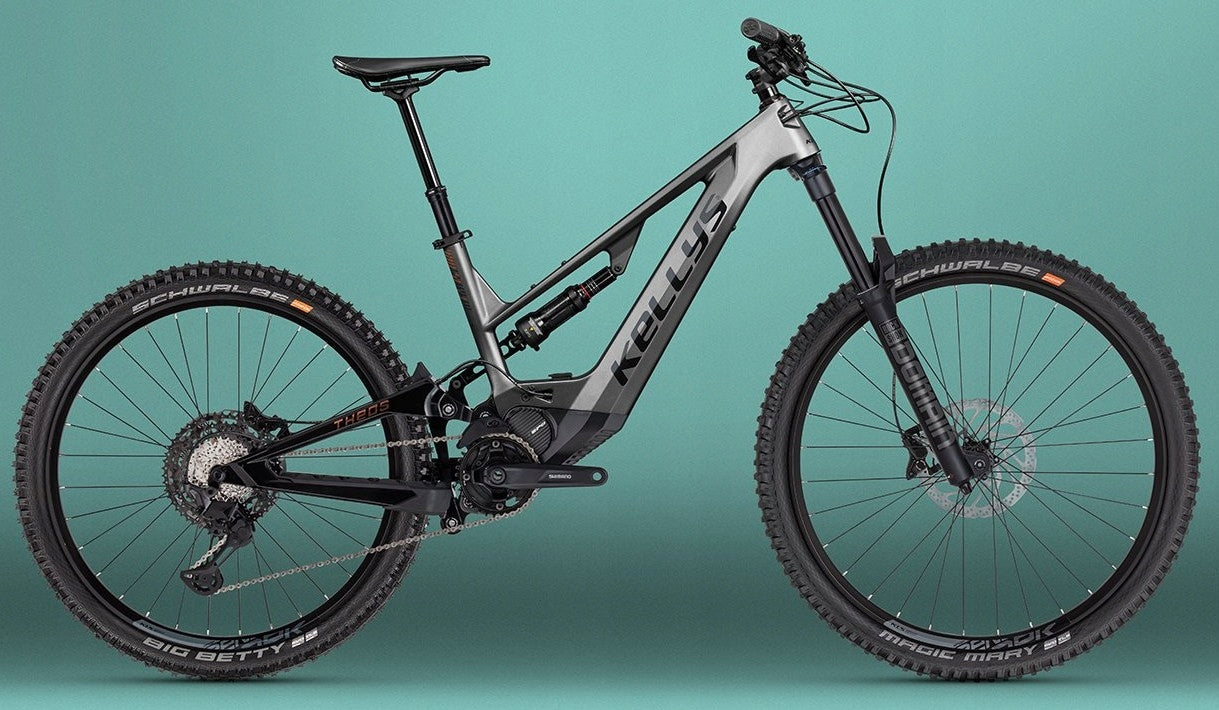 ELECTRIC BIKE KELLYS Theos F60 SH Anthracite L 29"/27.5" 820Wh SH EP801 Foldability partially assembled, calibrated