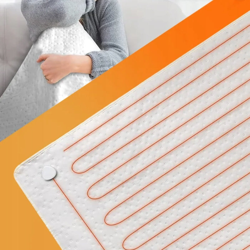ELECTRIC BLANKET 150x80 HEATING SOFT HEATING MAT WITH REMOTE CONTROL TIMER WHITE Manufacturer code G826