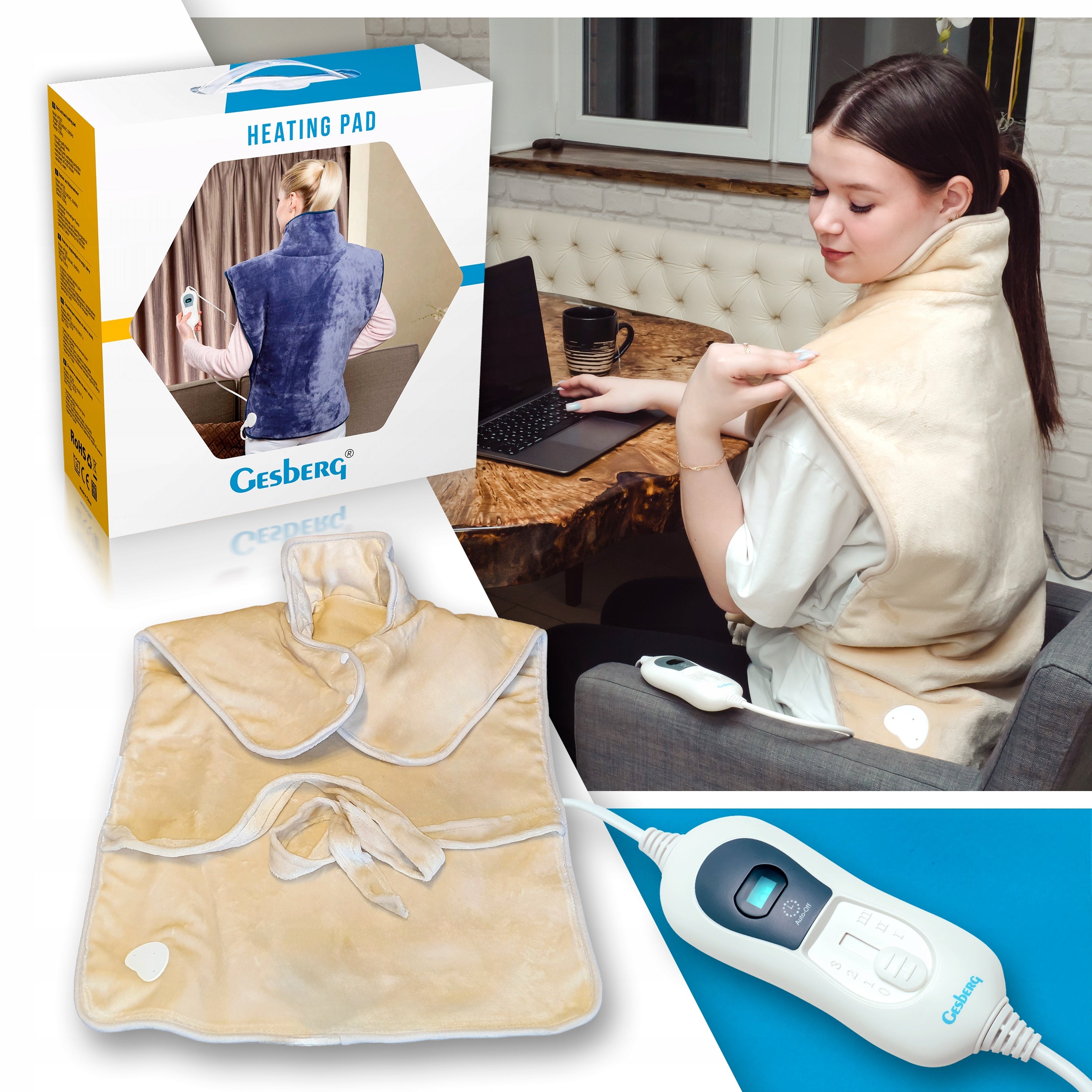 ELECTRIC BLANKET FASTENED BACK WARMER NECK Manufacturer code 5905317662710
