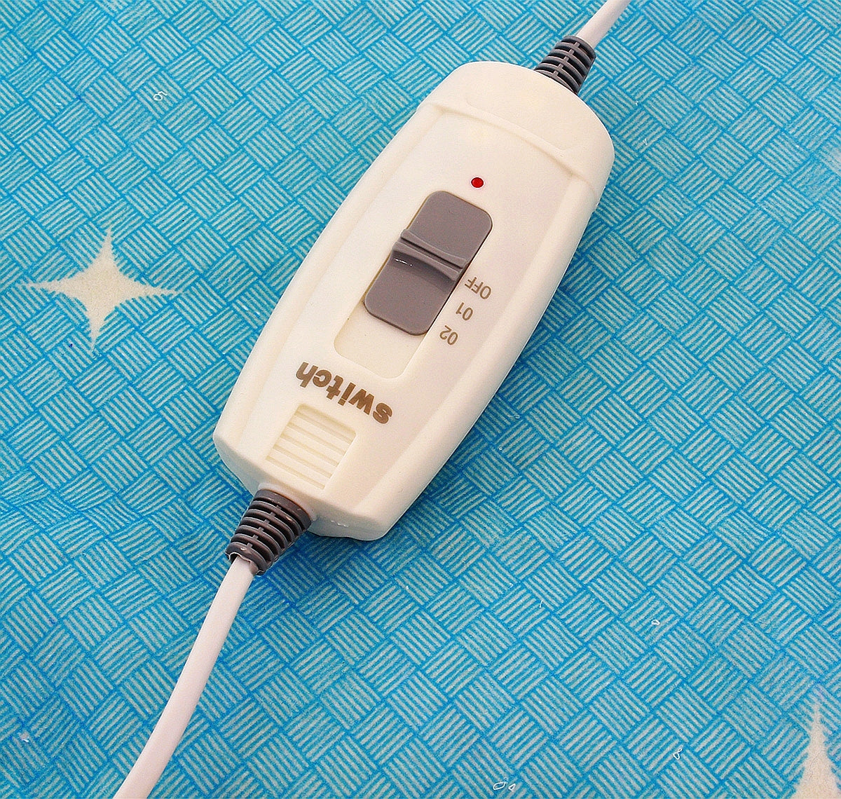 ELECTRIC BLANKET HEATED HEATING MAT 150x70 REMOTE CONTROL Batteries included no