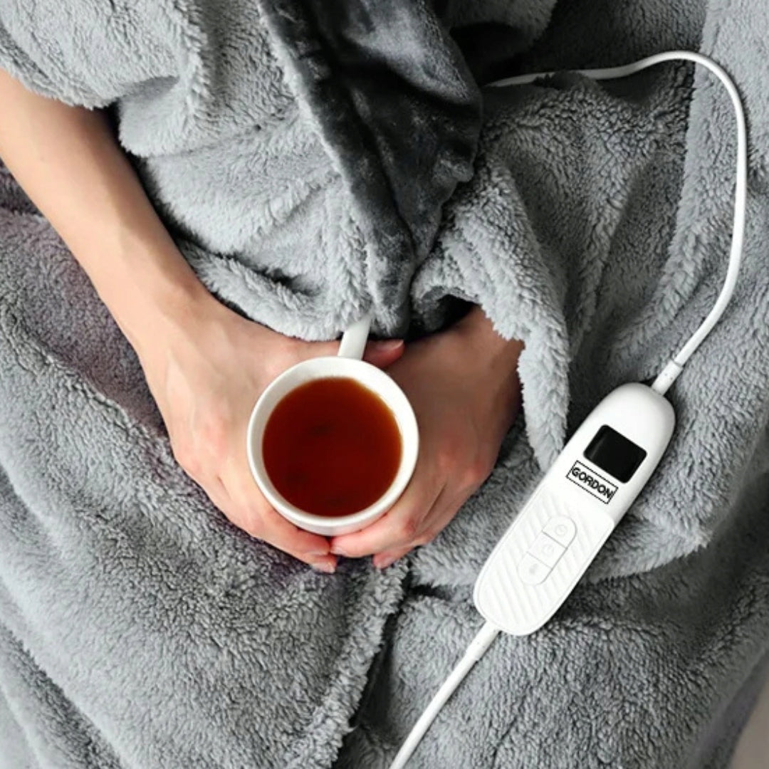 ELECTRIC BLANKET HEATING 180X160 LARGE WARM WITH REMOTE CONTROL DOUBLE WITH TIMER Medical device no