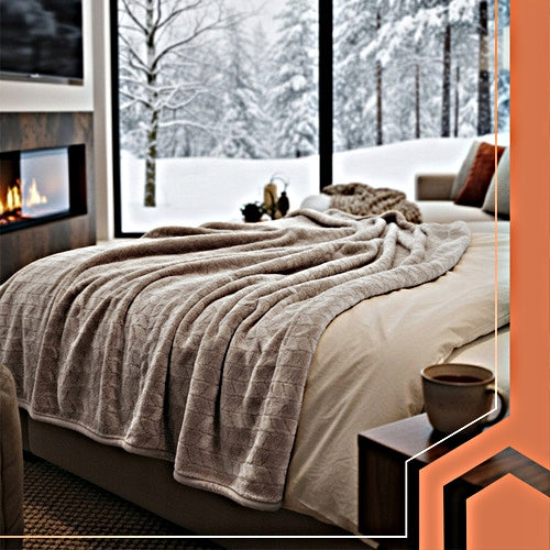 ELECTRIC BLANKET HEATING MAT SOFT THICK HEATED DOUBLE 180x130 EAN (GTIN) 5906099152574