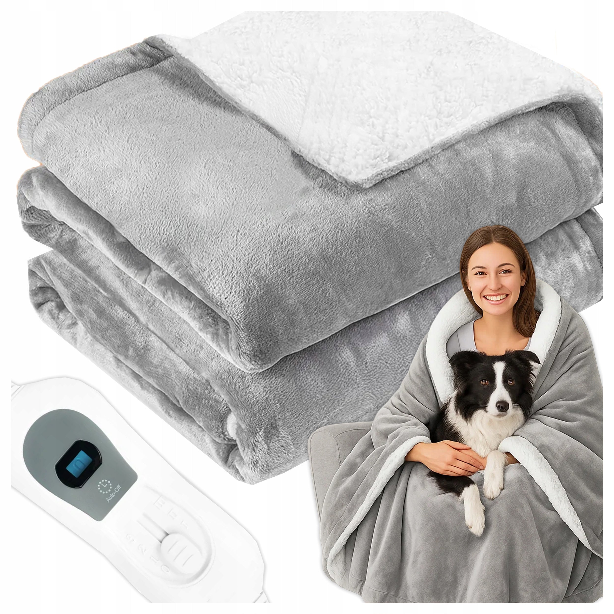 ELECTRIC BLANKET LARGE 180x130 DOUBLE HEATING MAT PILOT SOFT HEATING Packaging status original