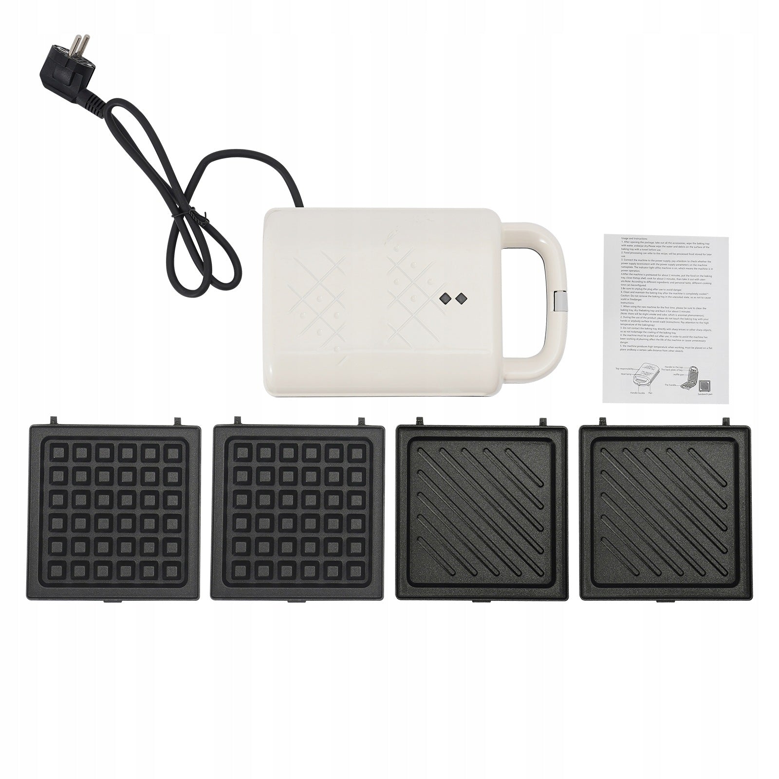 ELECTRIC BREAKFAST SANDWICH TOASTER 650W Manufacturer code JJFTMC810