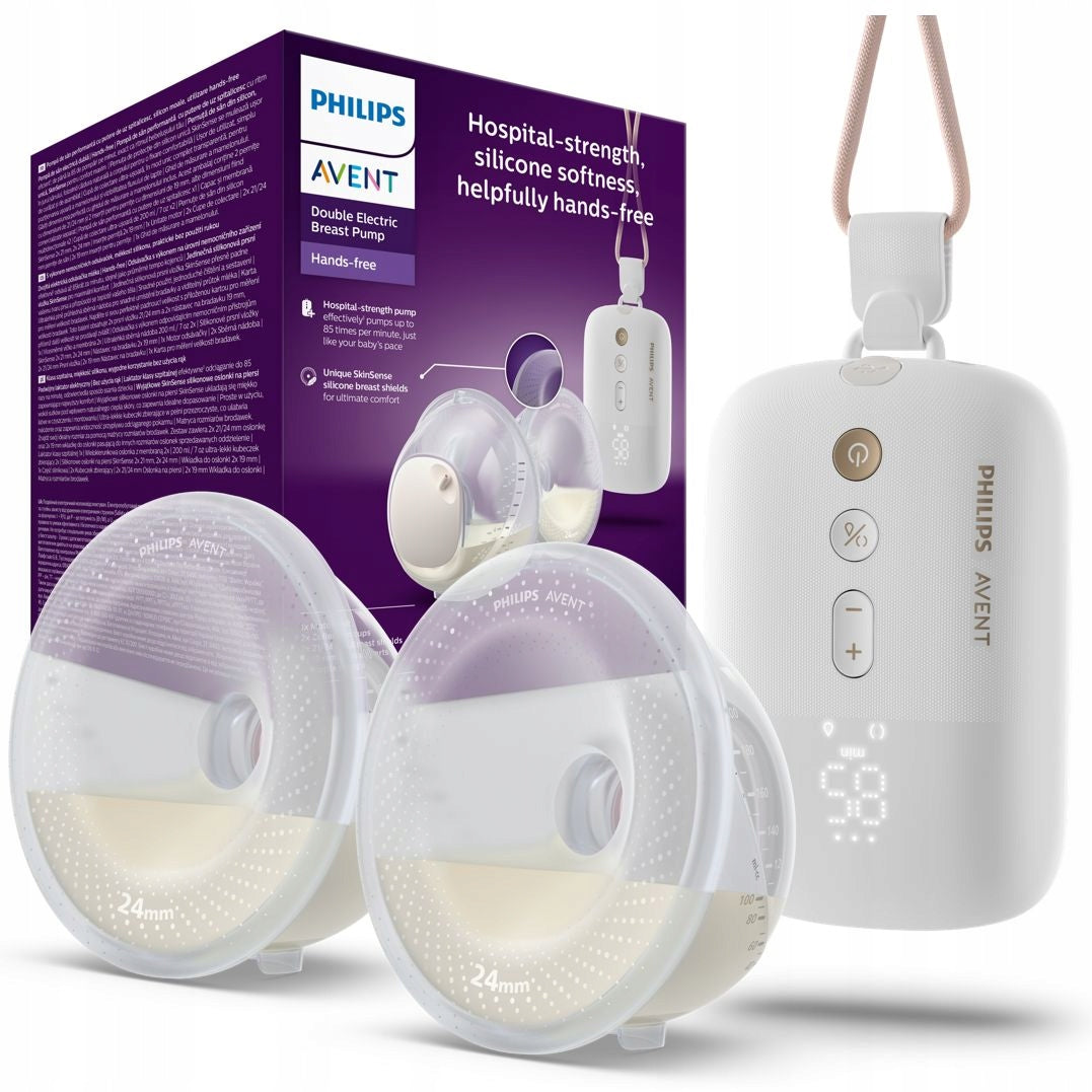 ELECTRIC BREAST PUMP PHILIPS SELF-SUPPORTING DOUBLE CONVENIENT 24 EXTRACTION MODES