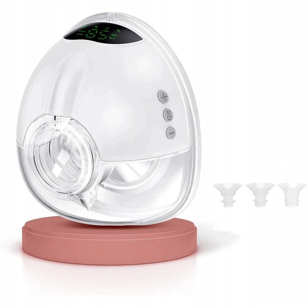 ELECTRIC BREAST PUMP WIRELESS 12 LEVELS 4 MODES 3 NOZZLE SIZES Packaging status original