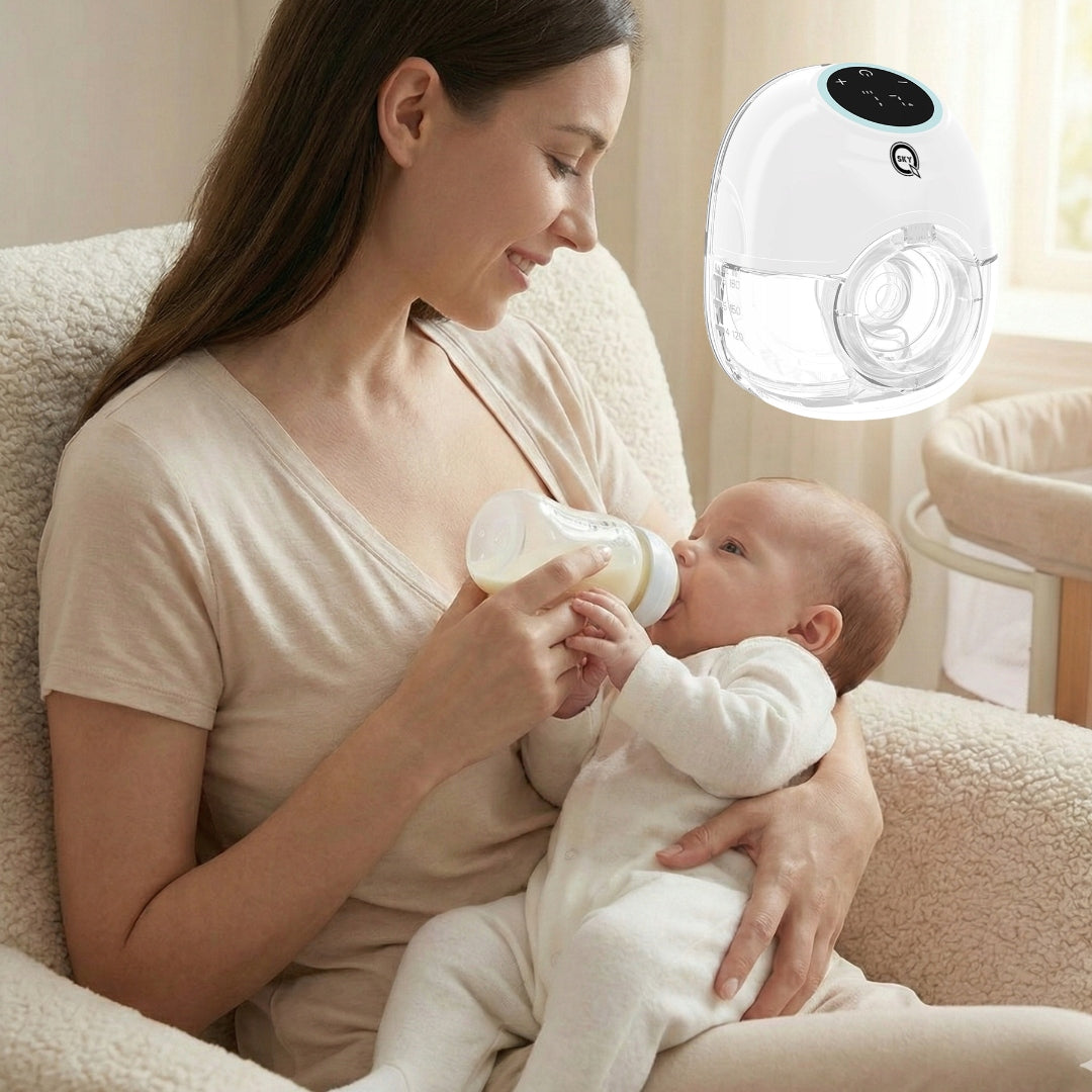 ELECTRIC BREAST PUMP WIRELESS 4 MODES 12 LEVELS OF EXTRACTION FORCE Medical device no