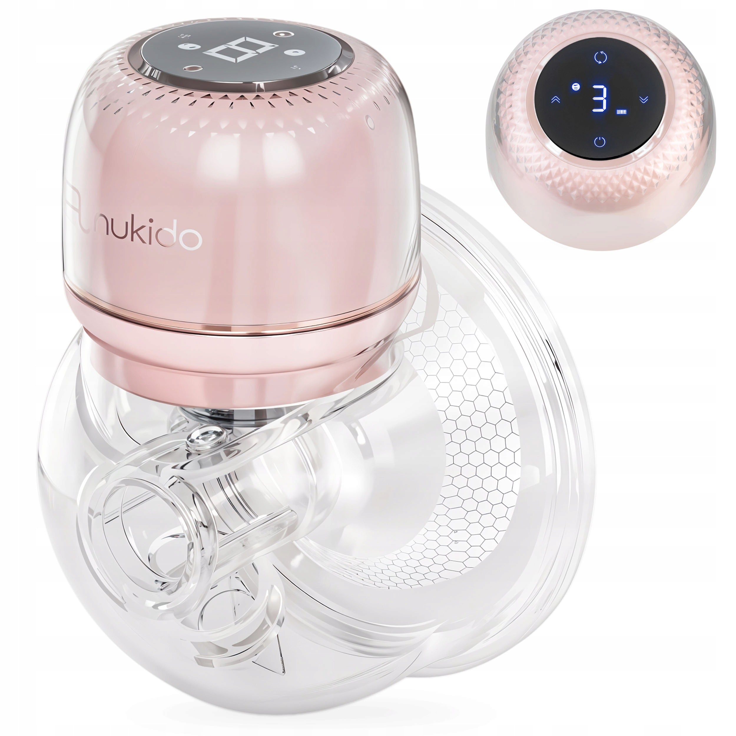 ELECTRIC BREAST PUMP WIRELESS SHELL HANDS-FREE PORTABLE NUKIDO