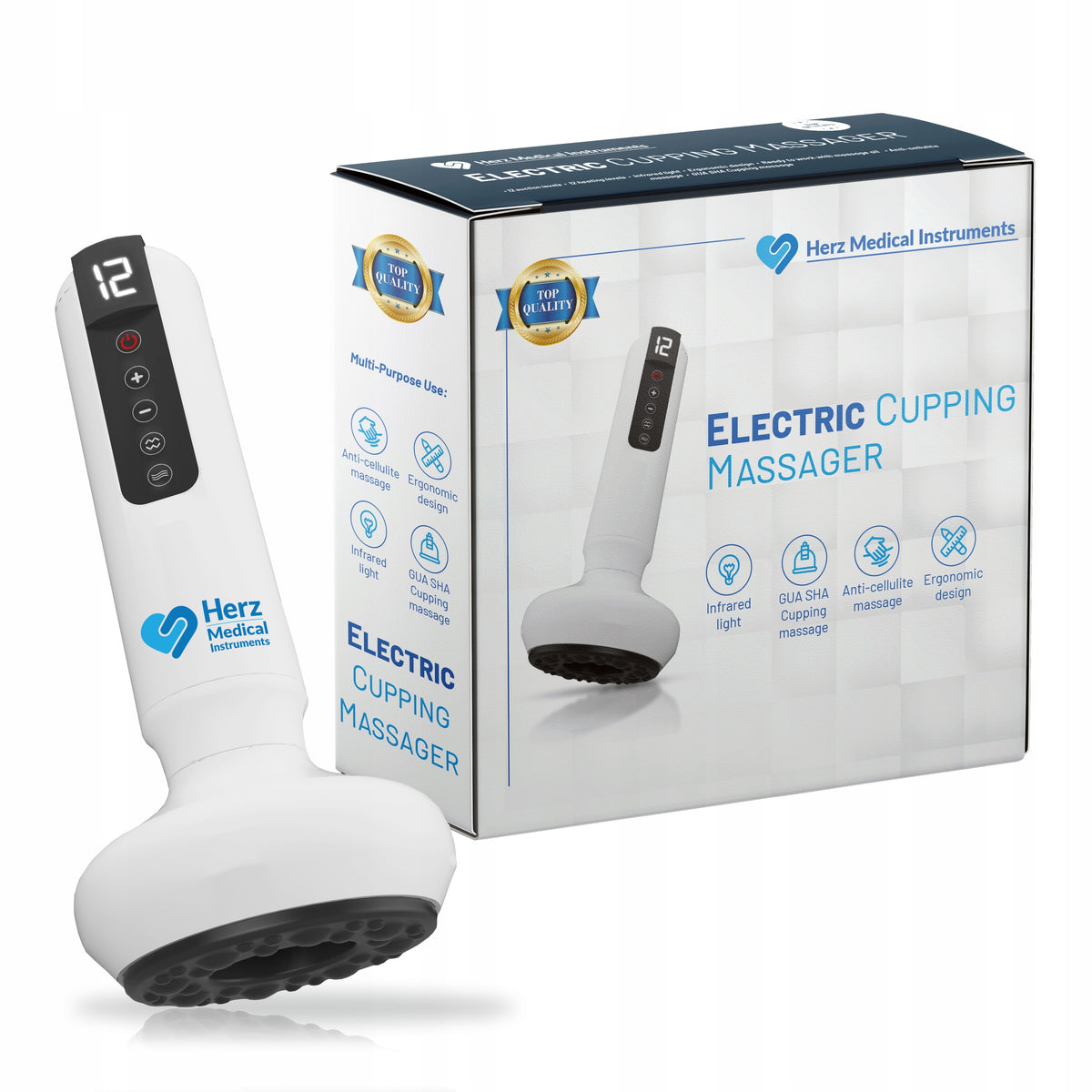 ELECTRIC BUBBLE CHINESE MASSAGER Wireless Anti-Cellulite Herz