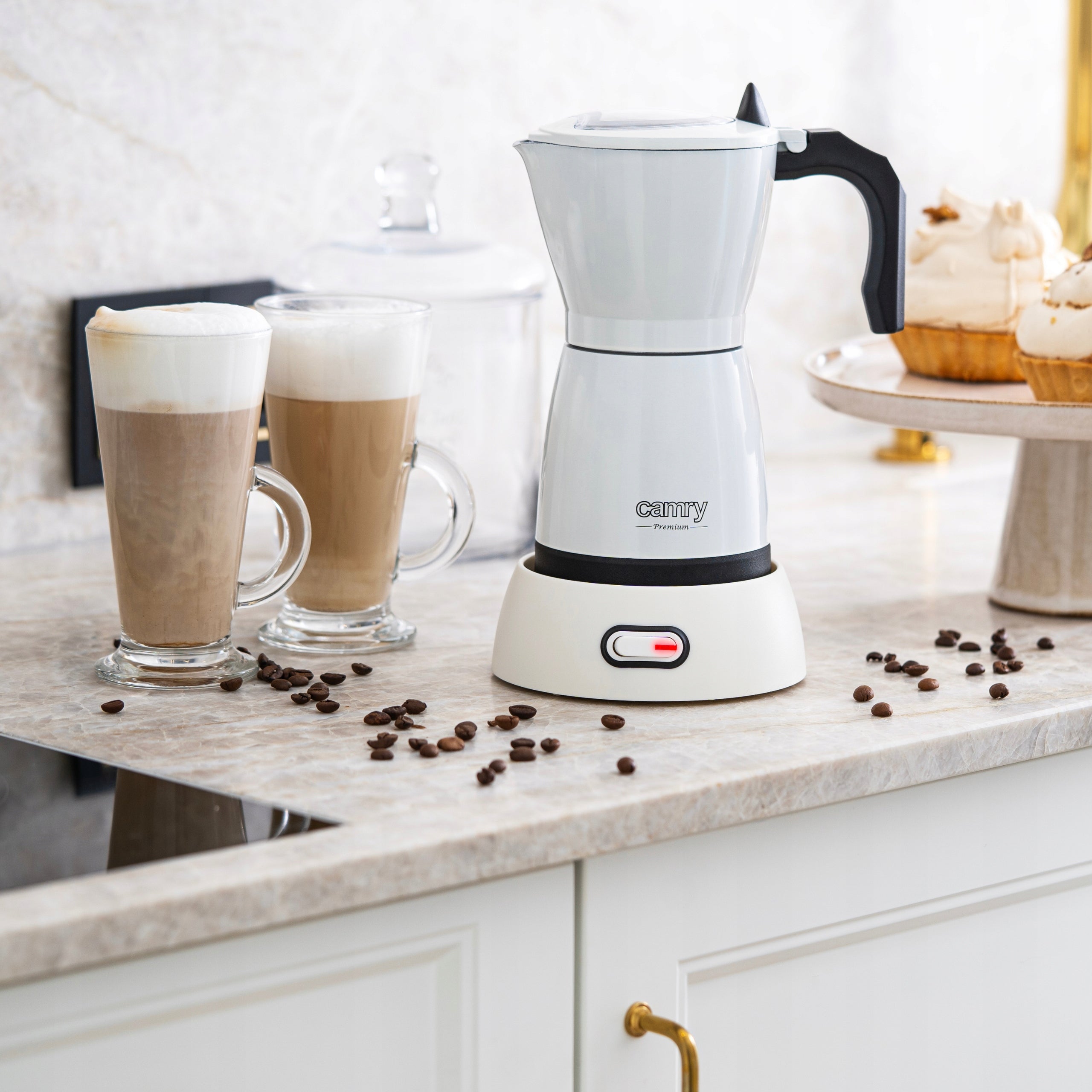 ELECTRIC COFFEE MAKER 300ml 6 CUPS MOCHA ESPRESSO COFFEE MAKER Material aluminum other