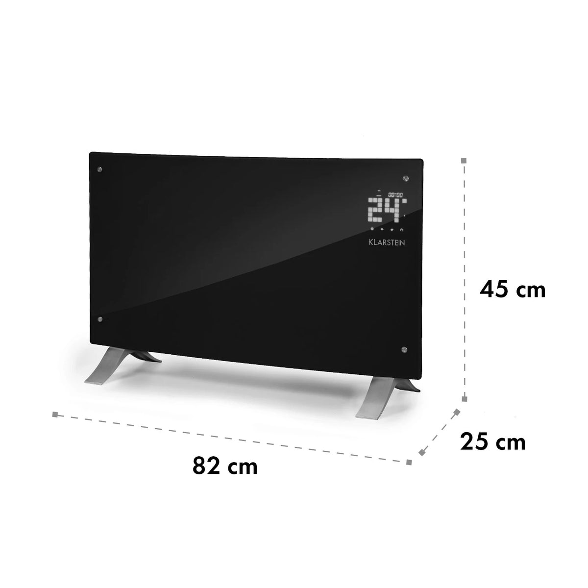 ELECTRIC CONVECTOR HEATER ENERGY SAVING 2000W THERMOSTAT REMOTE CONTROL LED Manufacturer code 10033060