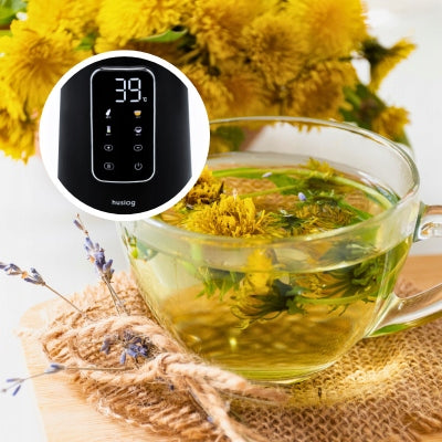 ELECTRIC CORDLESS KETTLE 2200W TOUCH PANEL 1,7L BLACK Huslog Power 2200 W